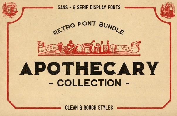[Creativemarket] The Apothecary Collection Font_0.jpg